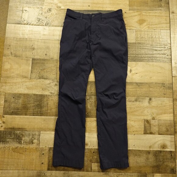 Eddie Bauer Men’s Tech Pant 32x32 Navy Nylon Stretch Outdoor Hiking - Picture 1 of 13